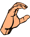 ASL letter C