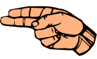 ASL letter H
