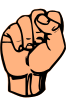 ASL letter S